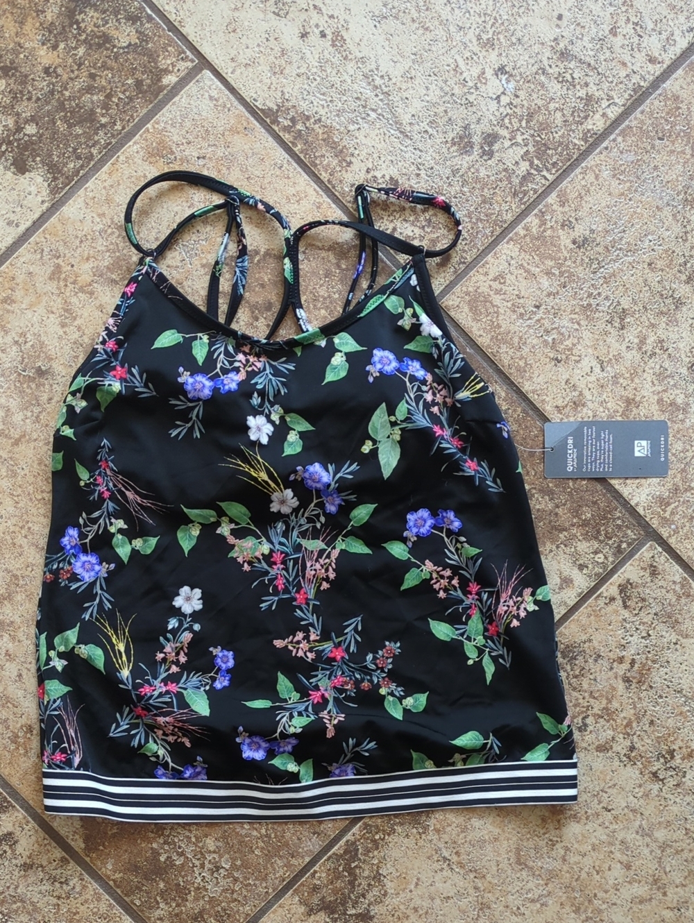 NWT 32D DD Athleta Gold Coast Tankini Top